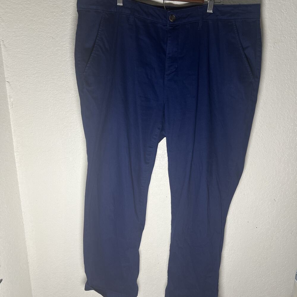 ST. JOHN'S BAY Women's girlfriend navy blue pants 18W Casual Workwear